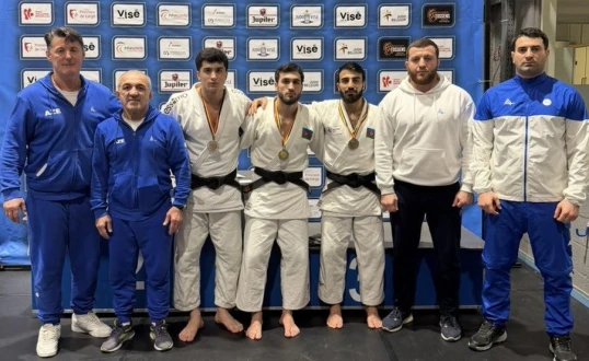 Cüdoçularımız beynəlxalq turniri 11 medalla başa vurublar - FOTO 