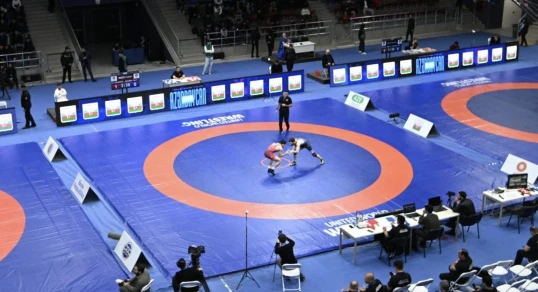 Sərbəst güləş üzrə ölkə çempionatında daha 5 çəkidə finalçılar müəyyənləşib