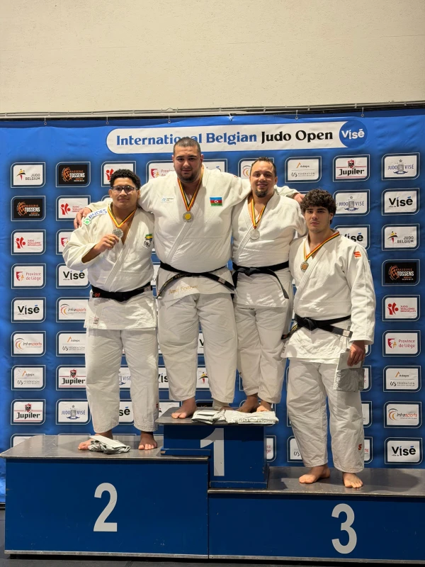 Cüdoçularımız Belçikadakı Açıq Turnirin ilk günündə 7 medal qazanıb - FOTO 