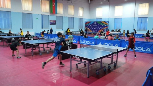 Stolüstü tennis üzrə Respublika birinciliyi start götürüb