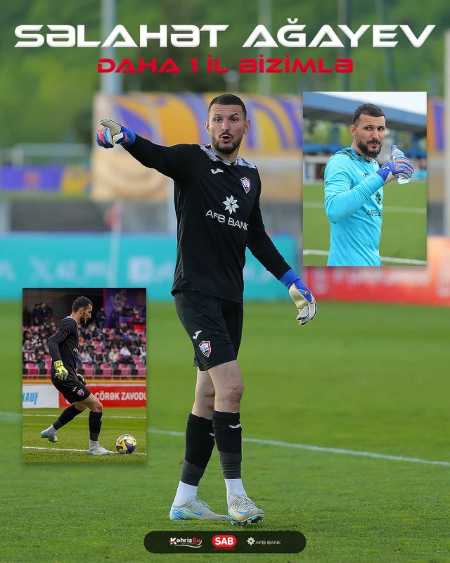 Səlahət Ağayev daha bir il "Qəbələ"də - RƏSMİ 
