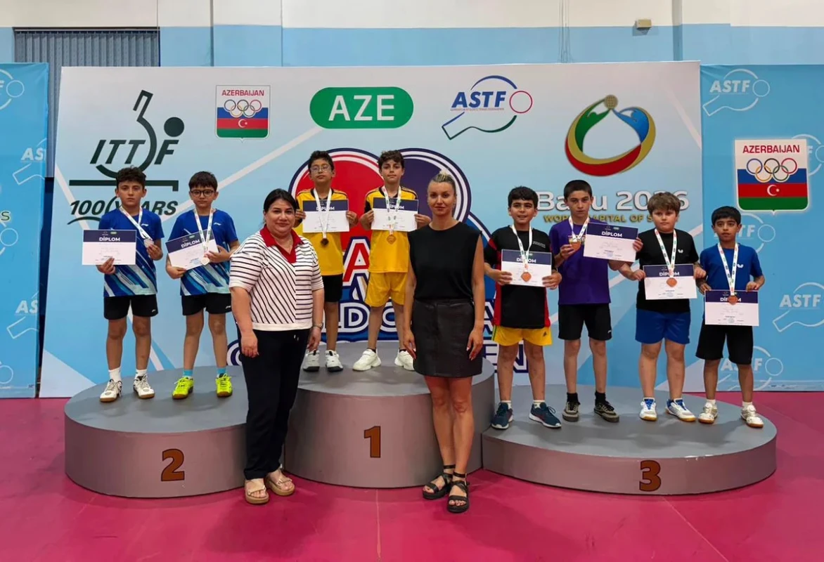 Stolüstü tennis üzrə Respublika birinciliyinin qalibləri müəyyənləşib