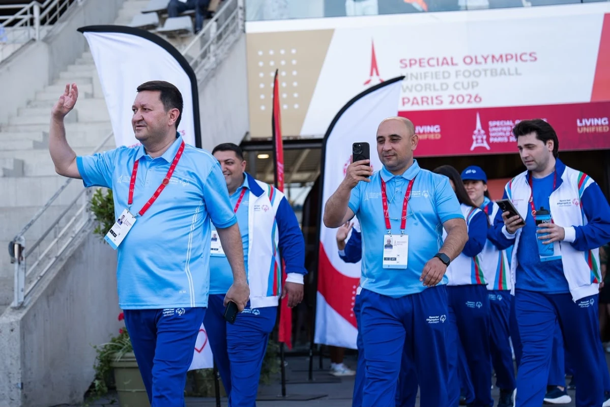 “Xüsusi Olimpiya Birləşmiş Futbol Dünya Kuboku Paris 2026” turnirinin rəsmi açılış mərasimi keçirilib - FOTO 