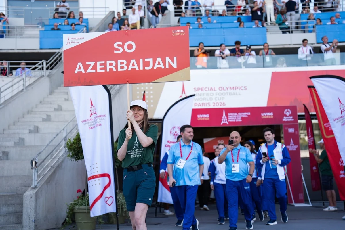 “Xüsusi Olimpiya Birləşmiş Futbol Dünya Kuboku Paris 2026” turnirinin rəsmi açılış mərasimi keçirilib - FOTO 