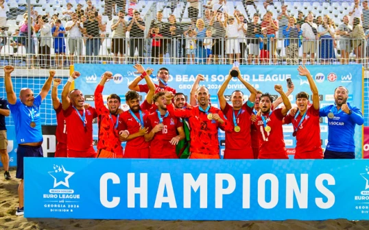 Millimiz Avropa çempionatının B Liqasının qalibi oldu