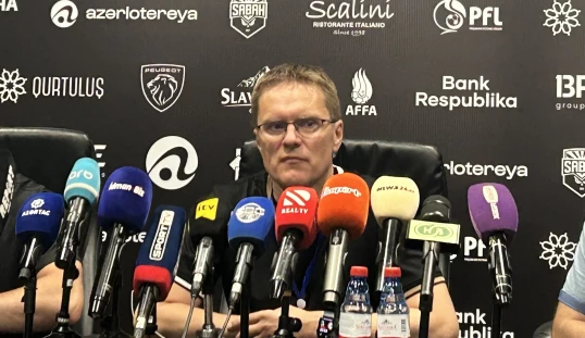 Dambrauskas: “Taktiki cəhətdən komandamdan razıyam”