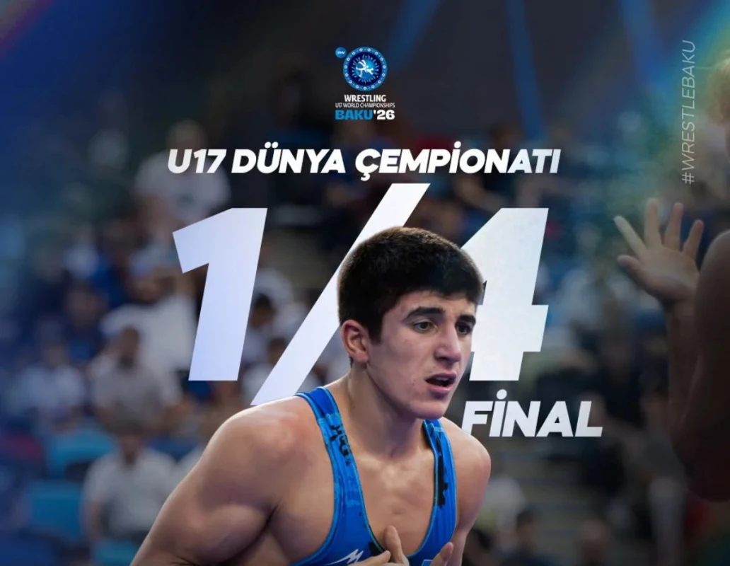 DÇ: Elmir Çərkəzov yarımfinalda!