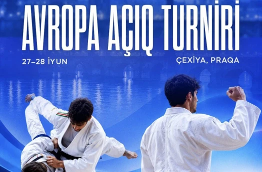 15 cüdoçumuz Avropa Açıq Turnirində çıxış edəcək