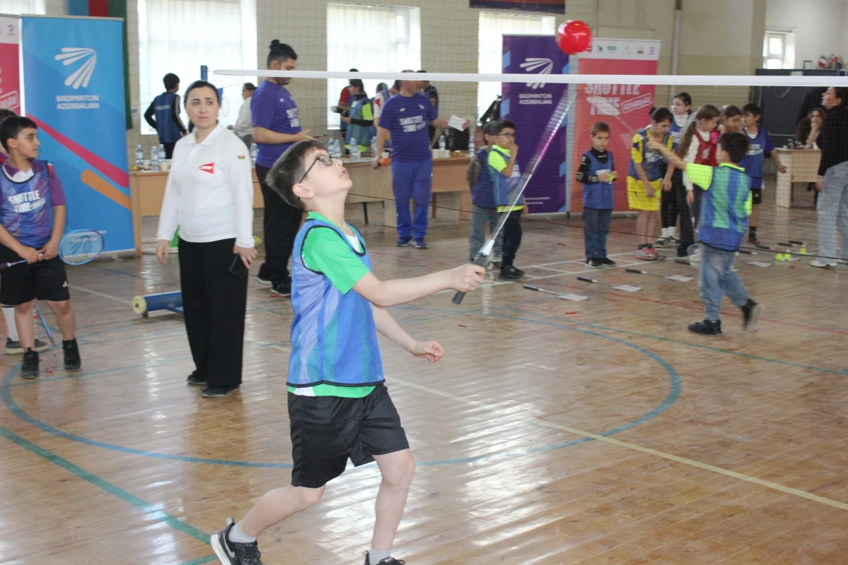 Azərbaycanda BWF-nin "Shuttle Time" layihəsinin yeni mərhələsinə start verilib - FOTO 