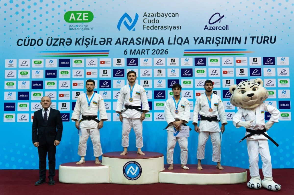 Cüdo üzrə kişilər arasında Liqa yarışının I turu keçirilib - FOTO 