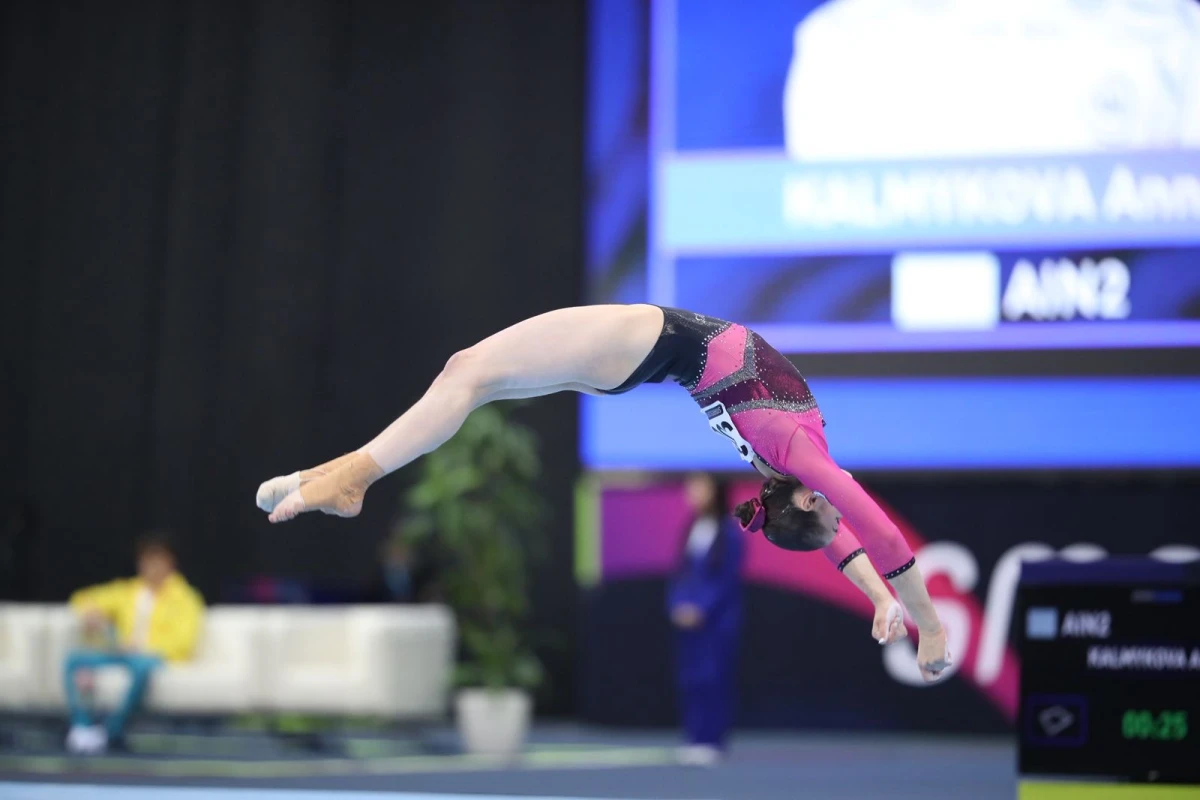 Bakıda İdman Gimnastikası üzrə Dünya Kuboku yekunlaşıb - FOTO 