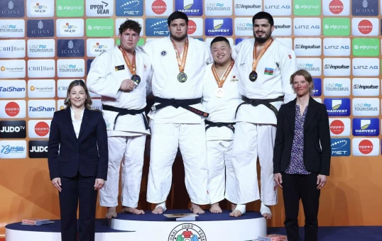 Cüdoçularımız Linz Qran-Prisini 4 medalla başa vurub