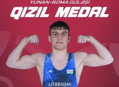 Güləşçimiz Avropa çempionu olub