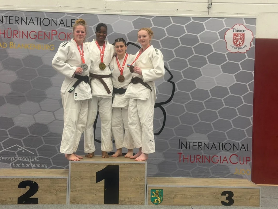 Cüdoçularımız Türingiya Kubokunda 6 medal qazanıb - FOTO 