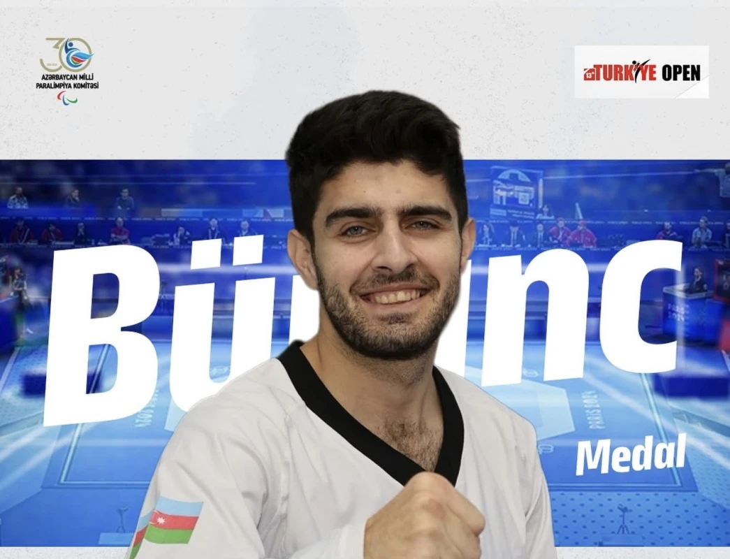 Parataekvondoçularımızdan beynəlxalq turnirdə daha bir bürünc medal