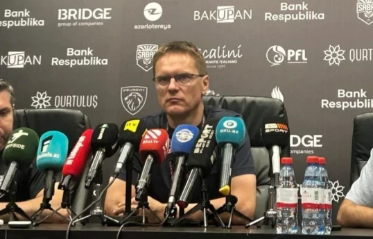 Dambrauskas: "Məyus olmaq üçün vaxtımız yoxdur"  