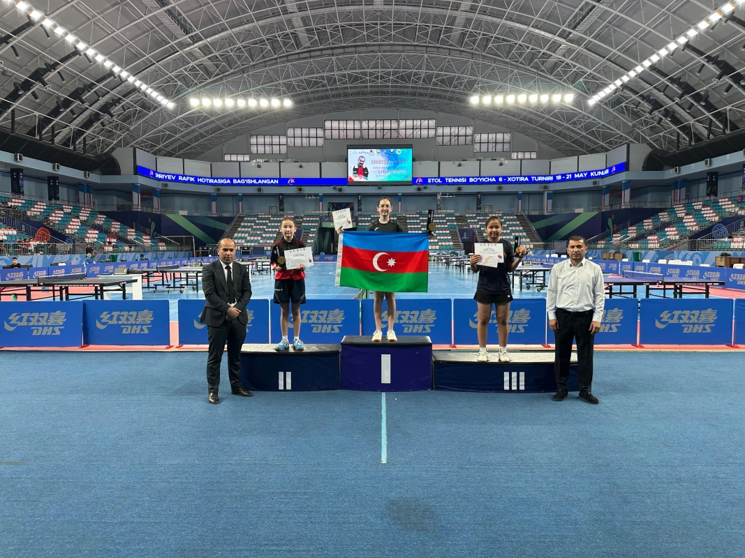 Stolüstü tennisçilər Özbəkistandan 7 mükafatla qayıdırlar - FOTO 