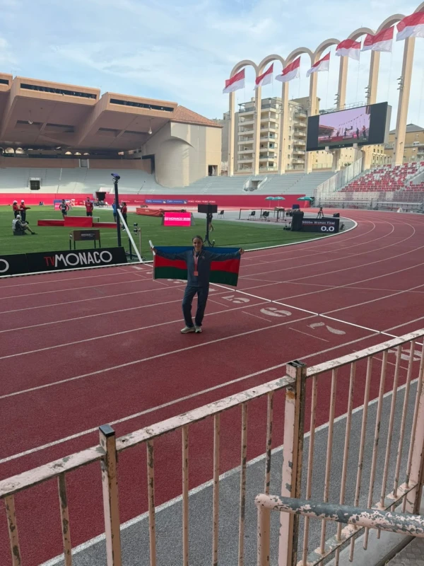 Atletimiz Azərbaycan rekordunu yeniləyib - FOTO 
