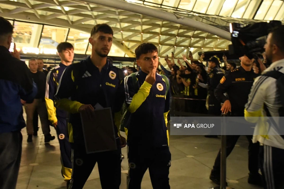 "Fənərbaxça" Bakıda - FOTO 