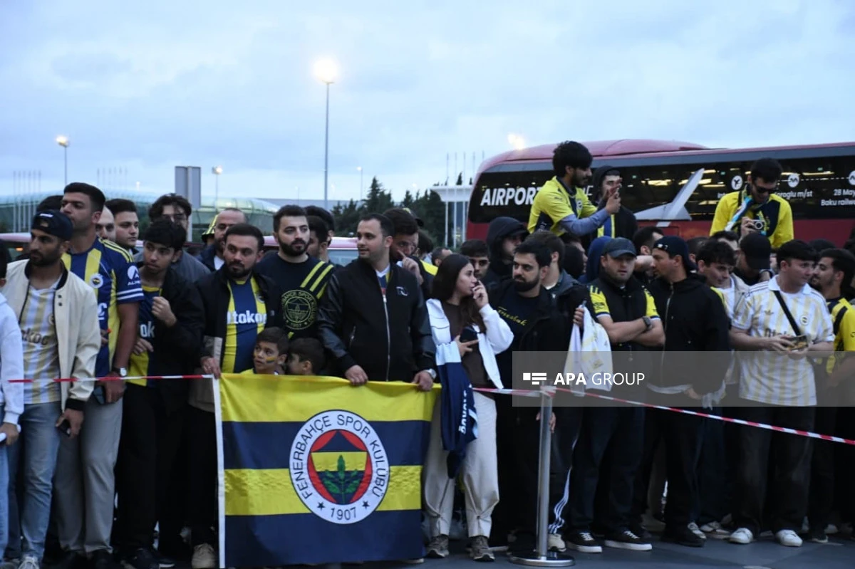 "Fənərbaxça" Bakıda - FOTO 