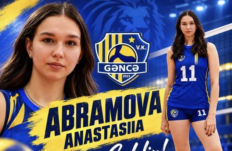 Rusiyalı voleybolçu "Gəncə"də