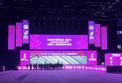 Bakıda cüdo üzrə dünya çempionatının açılış mərasimi keçirilib