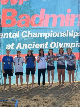 Azərbaycanın AirBadminton komandası Avropa çempionatında bürünc medal qazanıb