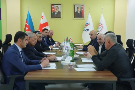 Azərbaycan və Gürcüstan voleybol federasiyaları əməkdaşlığı genişləndirməyi müzakirə ediblər