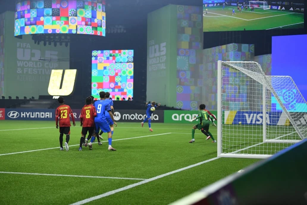 U-15 dünya çempionatı: MİLLİMİZDƏN DARMADAĞIN  - FOTO 