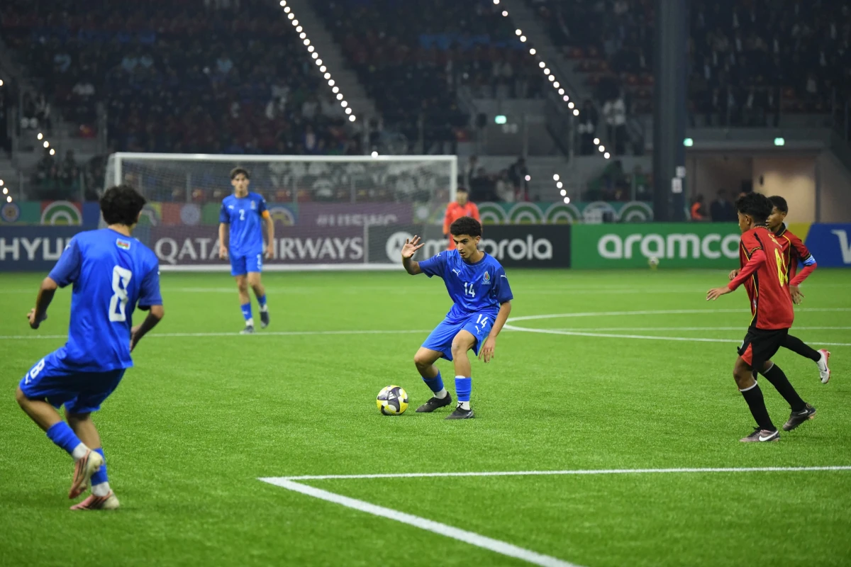 U-15 dünya çempionatı: MİLLİMİZDƏN DARMADAĞIN  - FOTO 