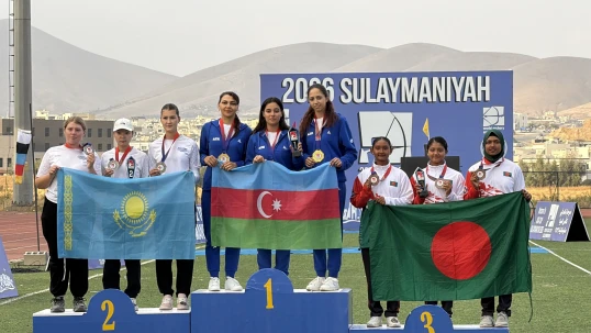 Azərbaycan millisi Asiya Kubokunda iki medal qazanıb