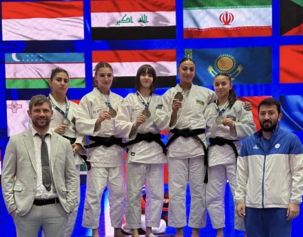 Azərbaycan cüdoçuları Asiya Kubokunda 5 medal qazanıb