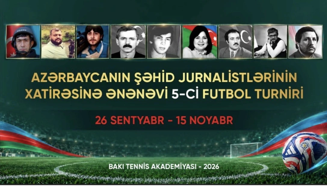 Şəhid jurnalistlərin xatirəsinə həsr olunan turnirin püşkü atılıb